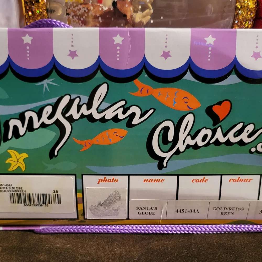 Rare Santa's Globe Irregular Choice Shoes - Picture 6 of 6